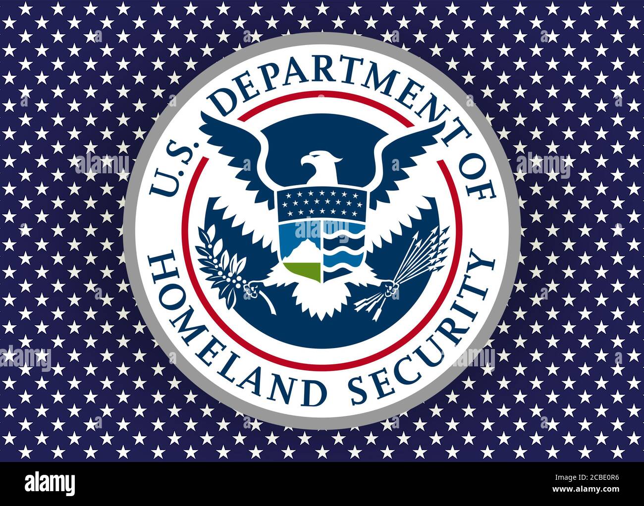 United States Department of Homeland Security DHS Stock Photo