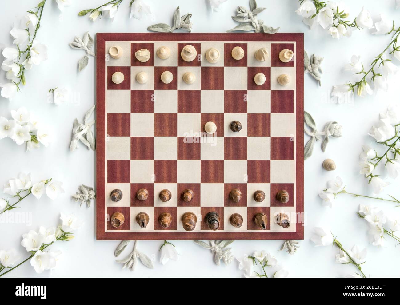 Tournament chess board hi-res stock photography and images - Alamy