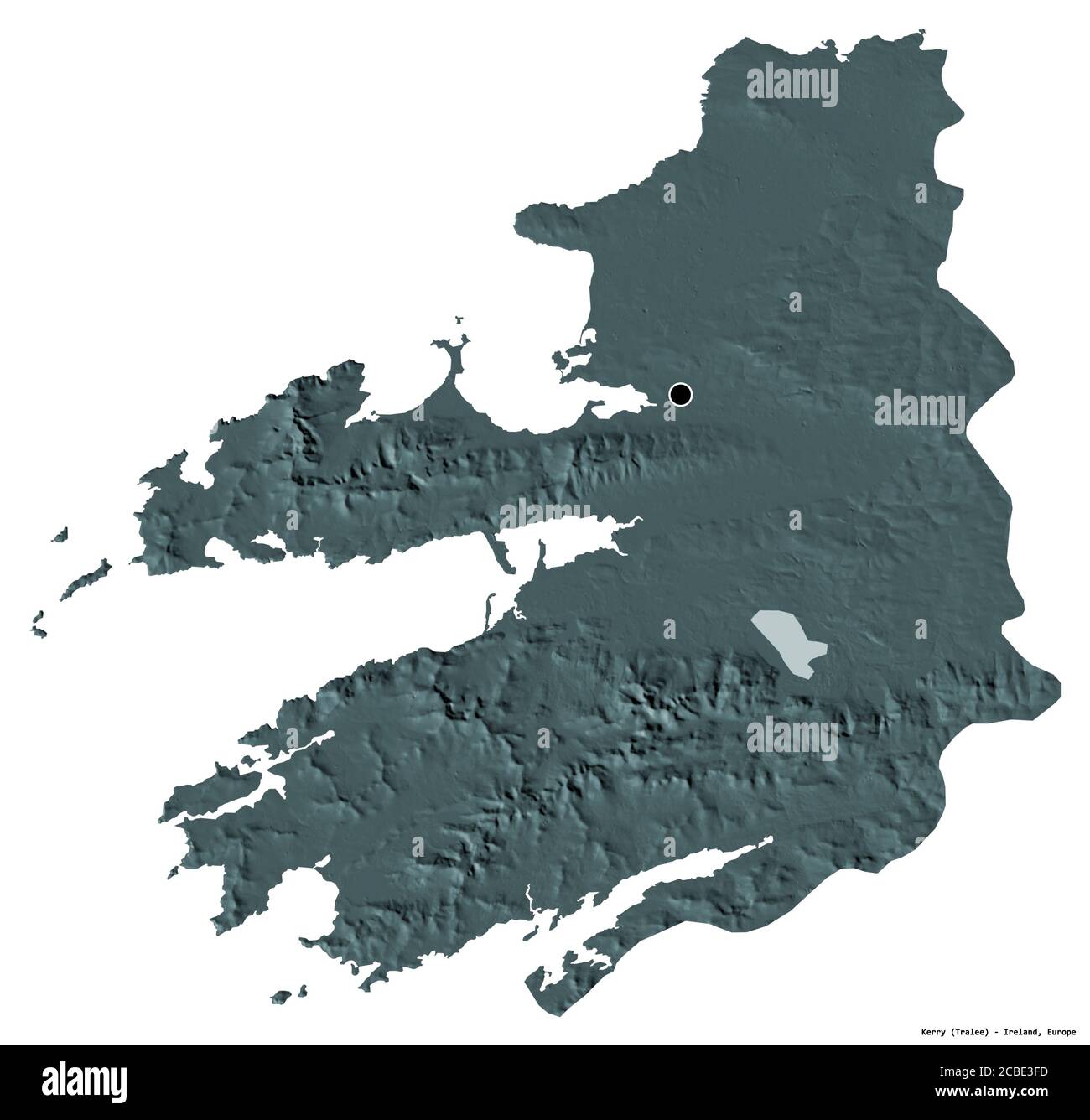 Map Of Ireland Kerry High Resolution Stock Photography and Images Alamy
