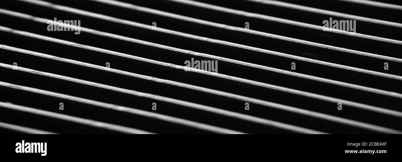 Stylish texture black with silver metal background image Stock Photo