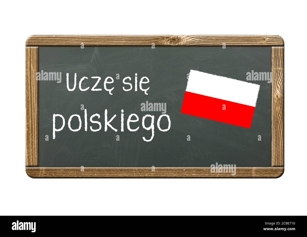 I learn Polish Stock Photo