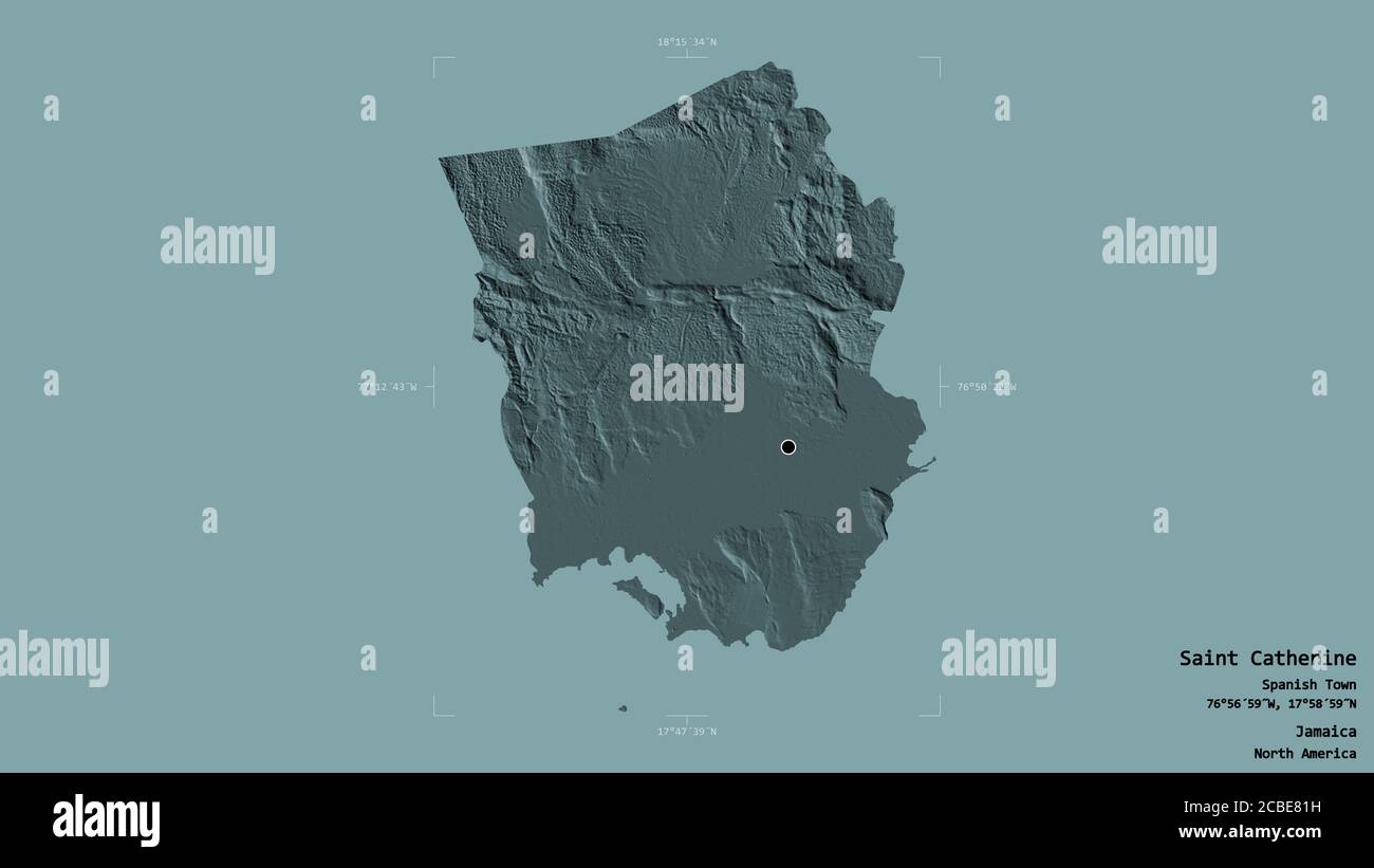 Map of saint catherine hi-res stock photography and images - Alamy