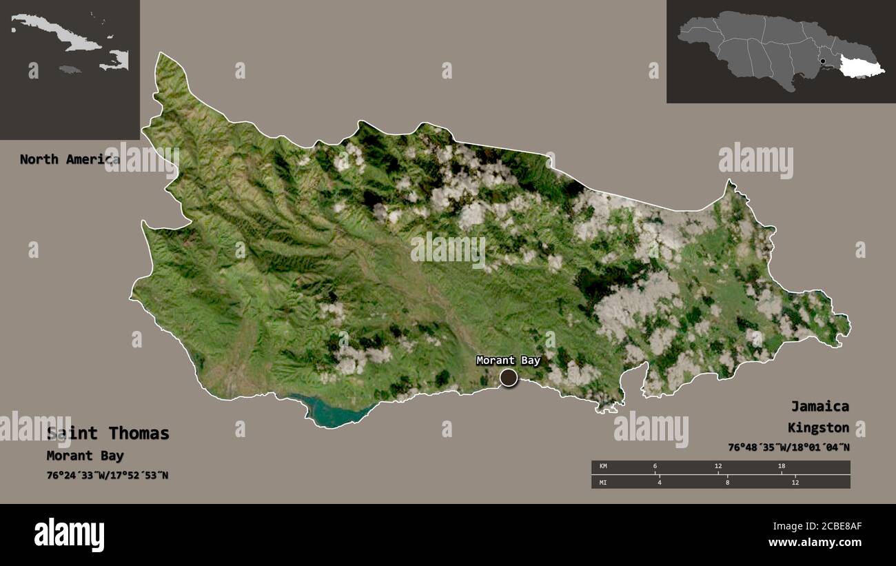 Morant Bay Jamaica Map Morant Bay High Resolution Stock Photography And Images - Alamy