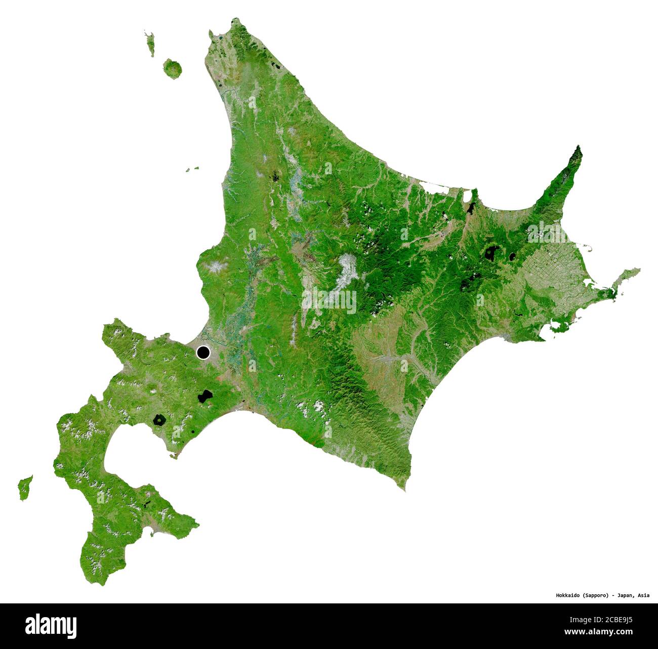 Map ezo hi-res stock photography and images - Alamy