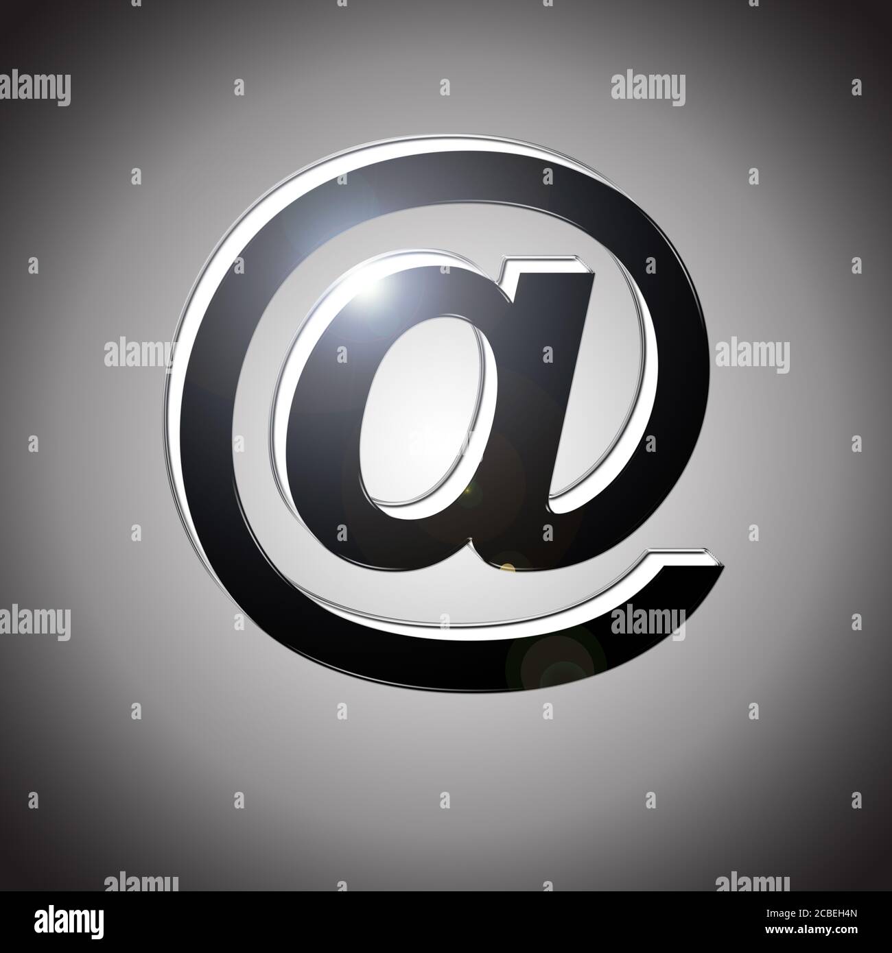 E-Mail logo Stock Photo