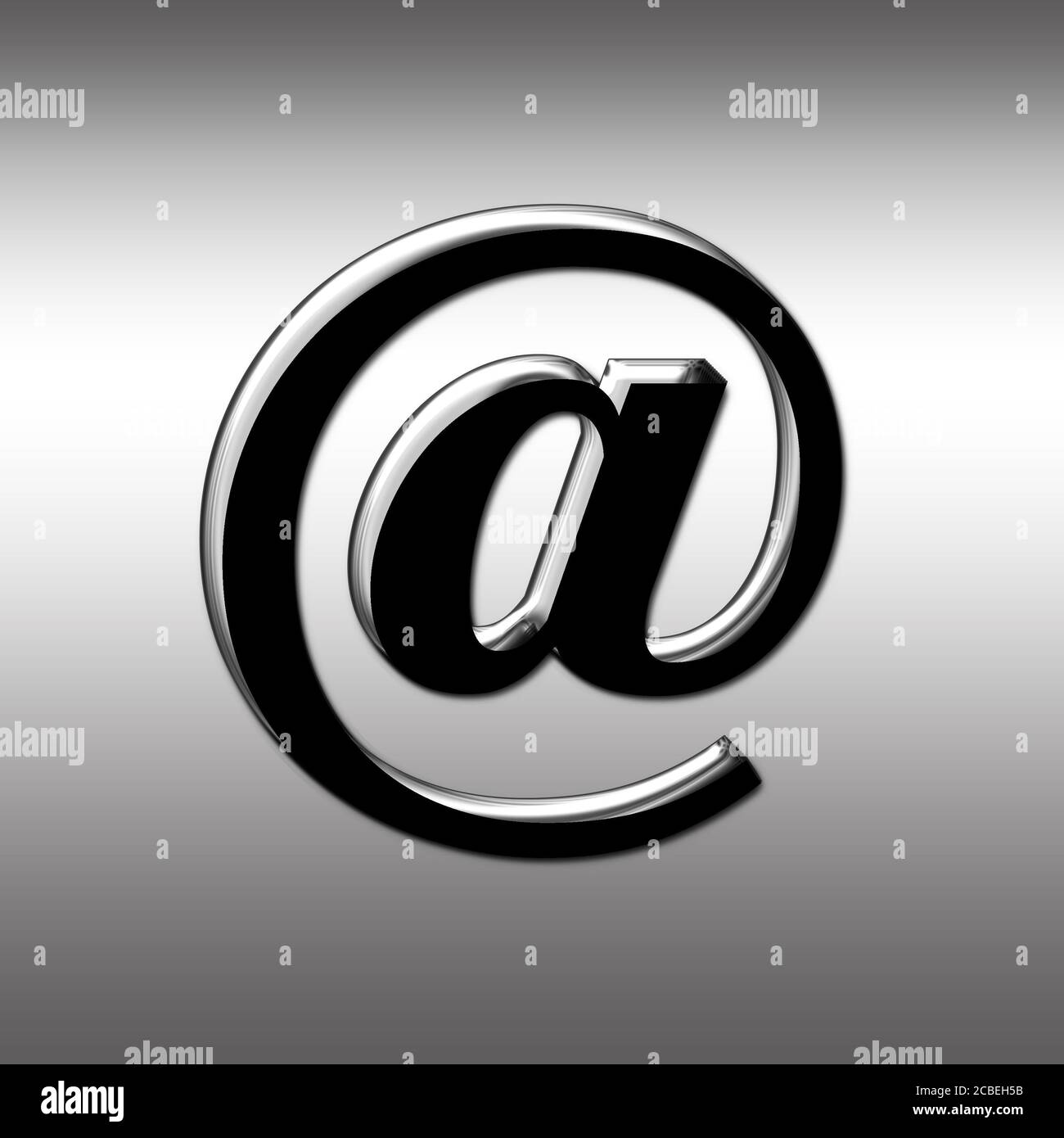 E-Mail logo Stock Photo