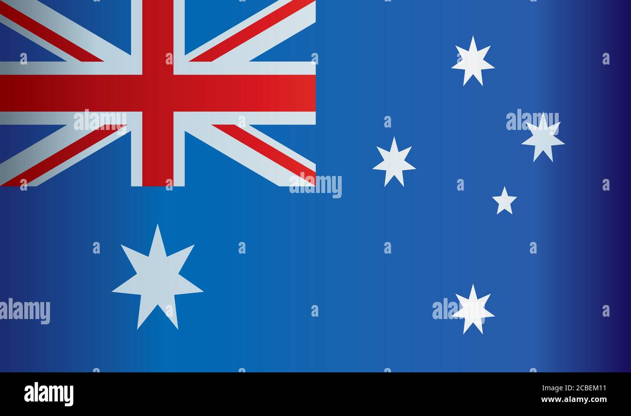 Flag of Australia, Commonwealth of Australia. Template for award design ...