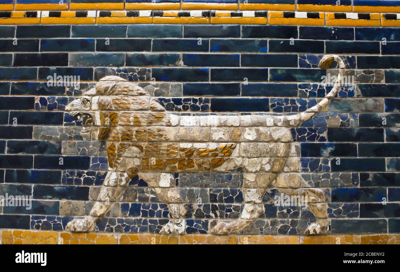 Ishtar Gate Stock Photo