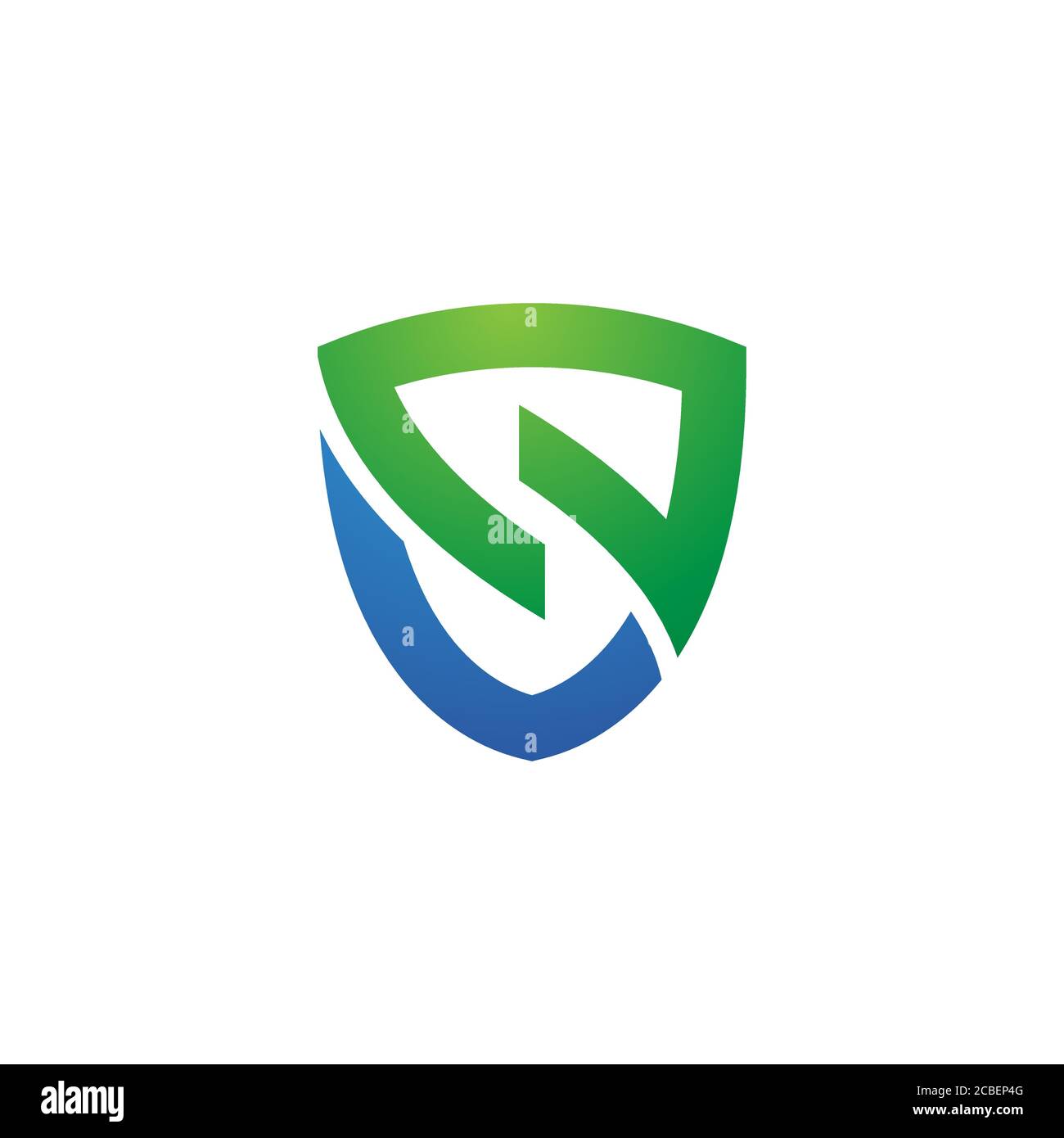 S Letter shield vector illustration design template Stock Vector Image ...