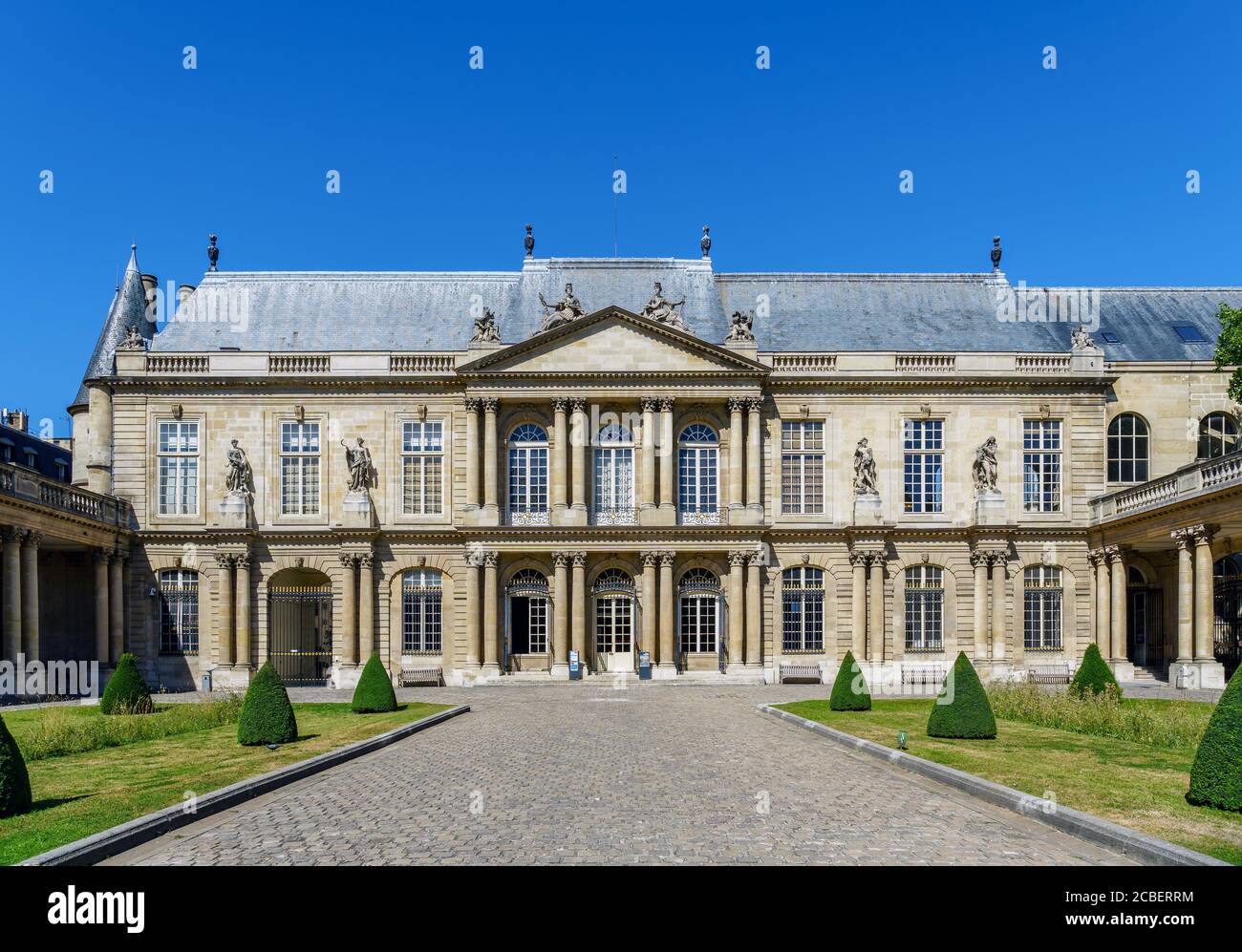 Archives nationales de France building in Paris Stock Photo
