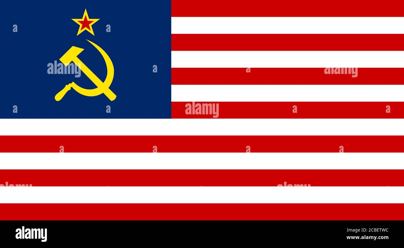 Union of Soviet States of America Stock Photo - Alamy