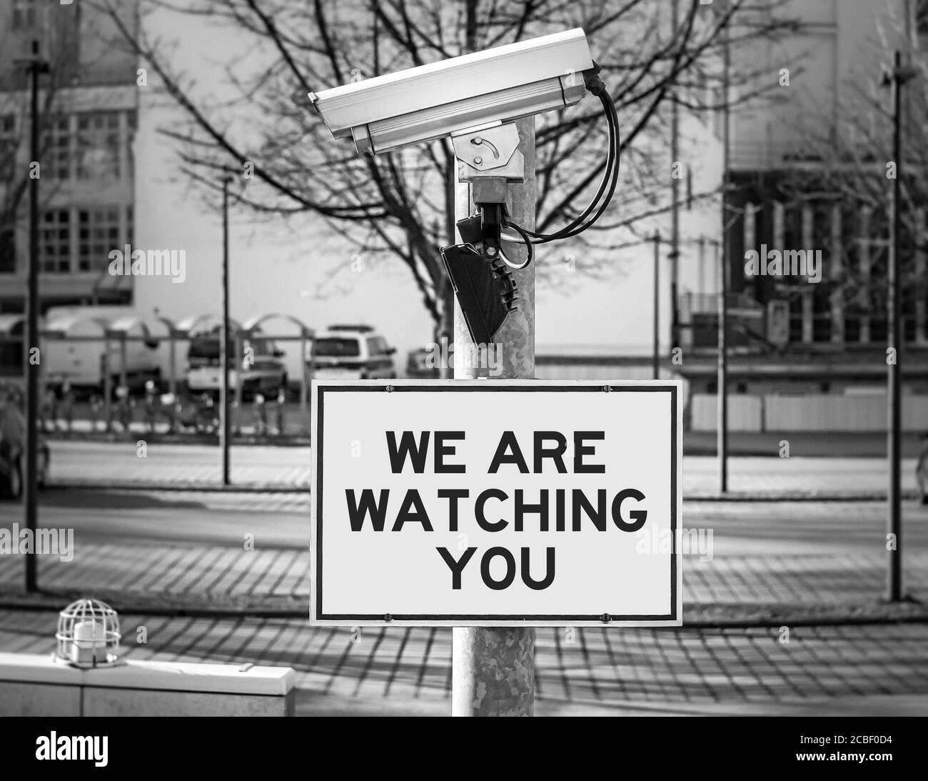 We are watching you Stock Photo Alamy