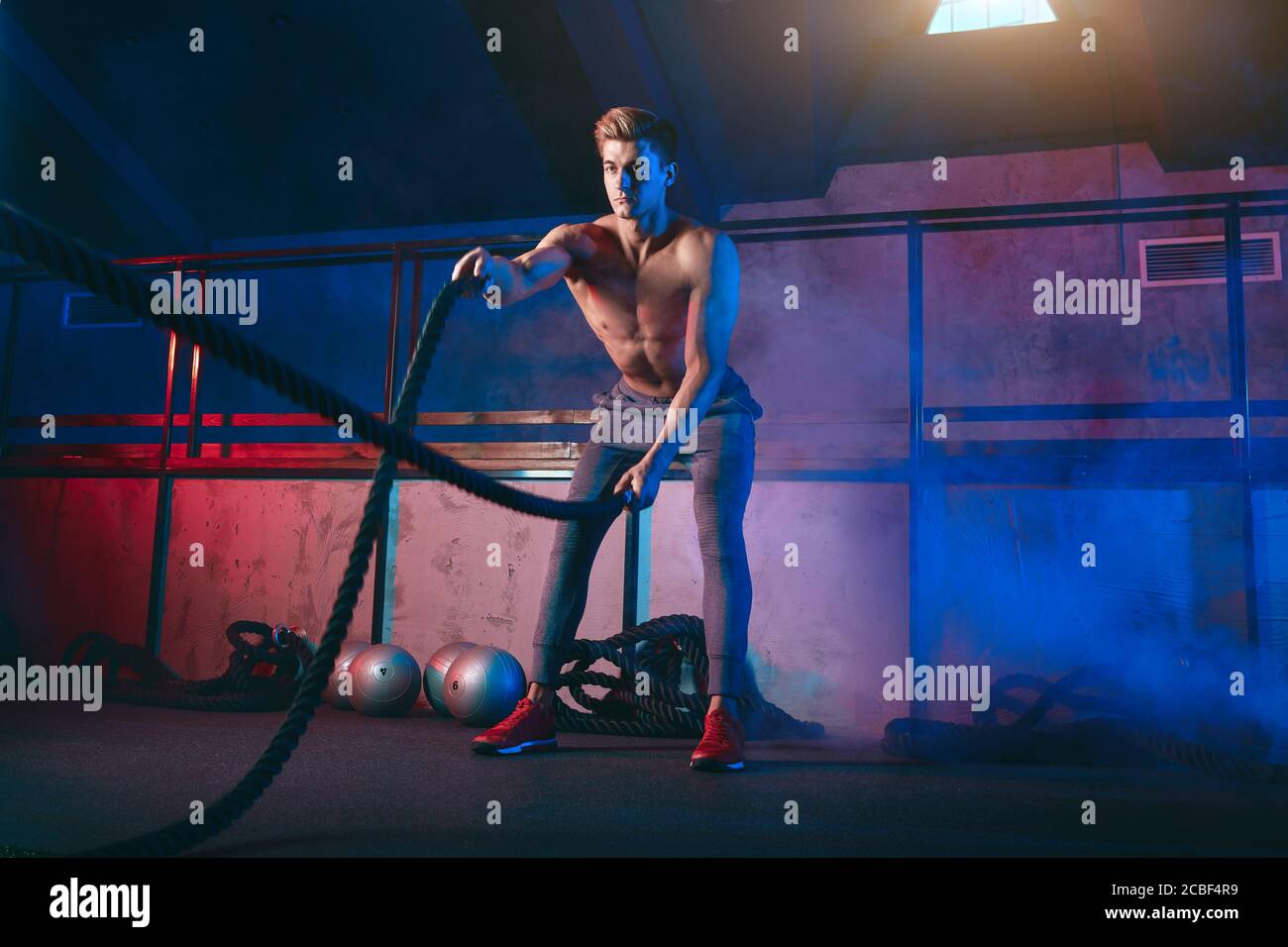 Fat Burning Battle Ropes Workout is a sure fire way to strip the last