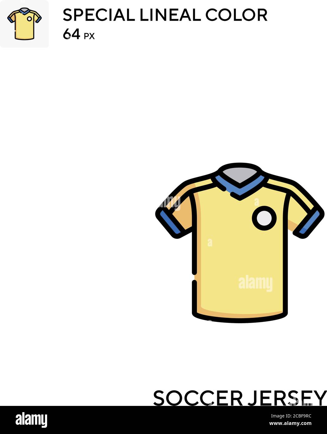Soccer jersey Simple vector icon. Soccer jersey icons for your business