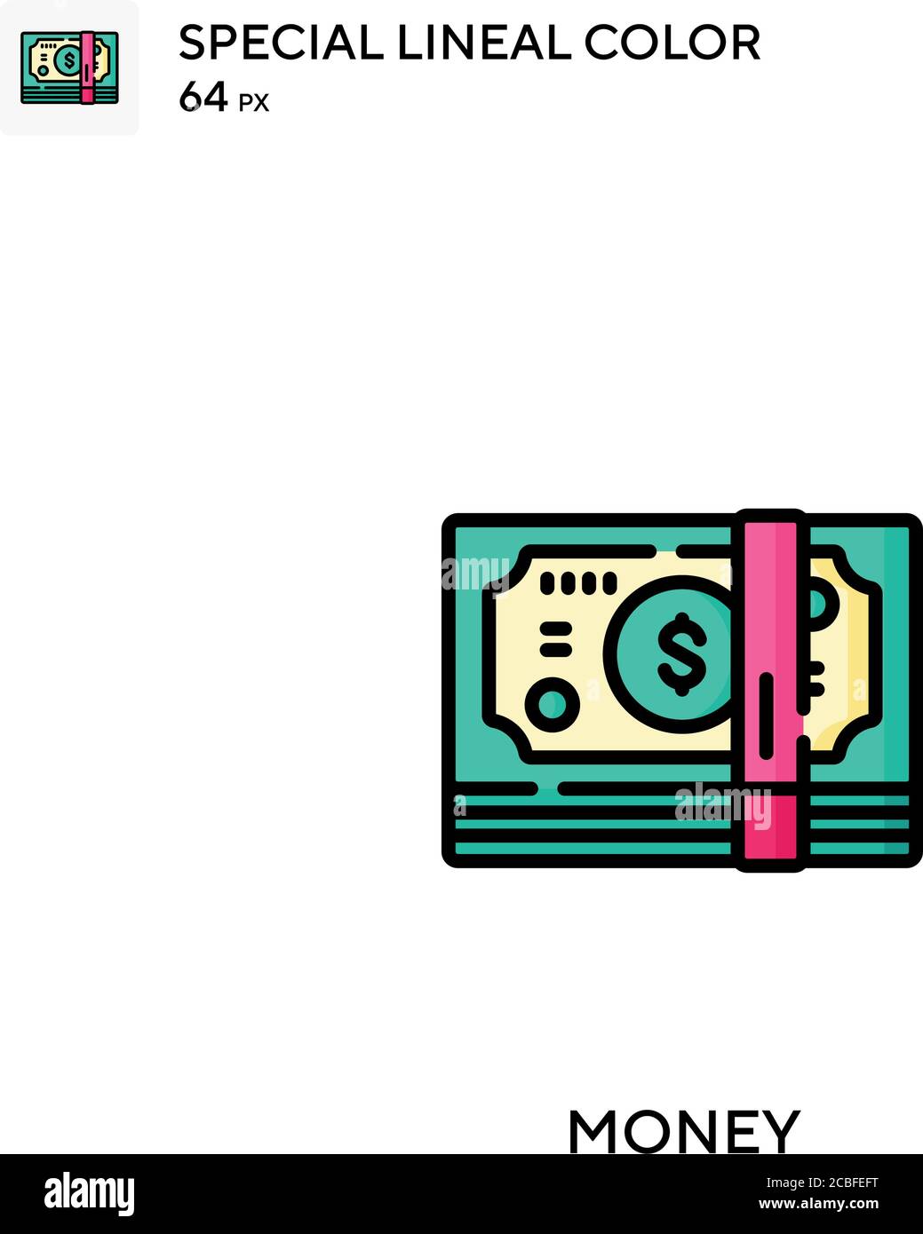 Money Simple vector icon. Money icons for your business project Stock ...