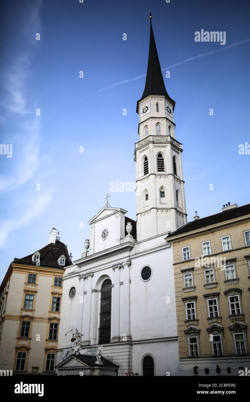 St. Michael's Church In Vienna Stock Photo Alamy