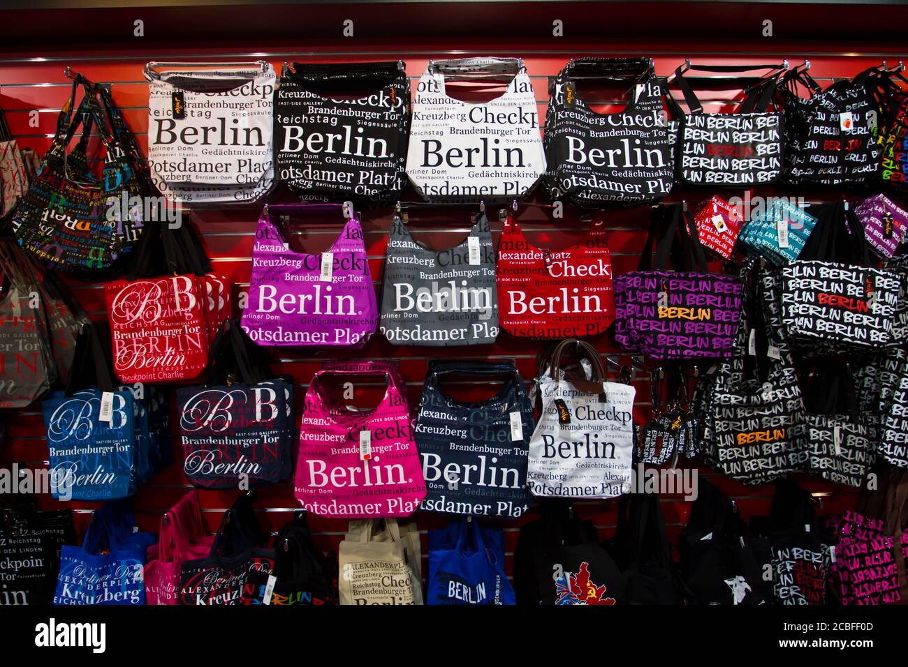 Berlin Bags Stock Photo