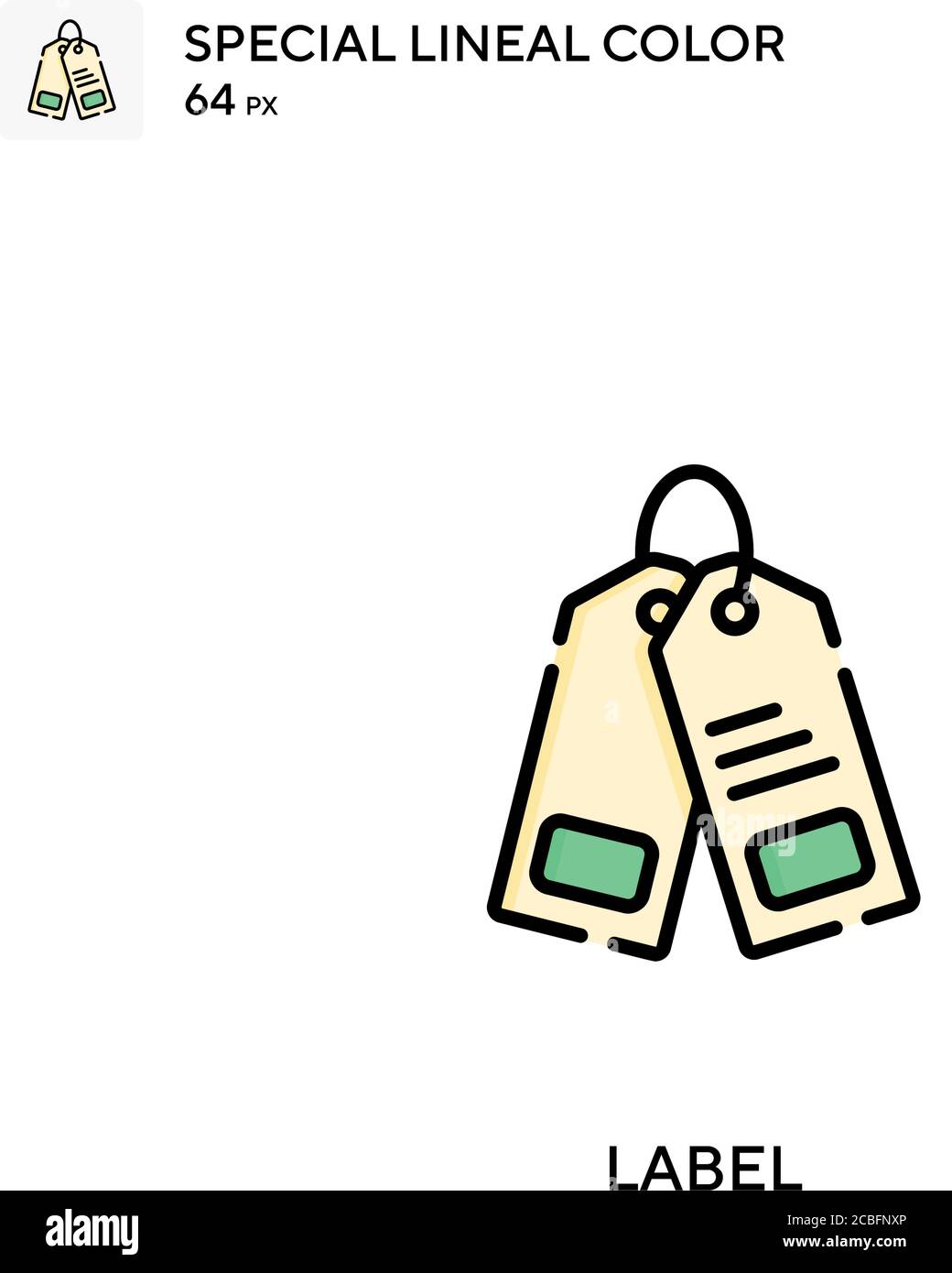 Label Simple vector icon. Label icons for your business project Stock ...
