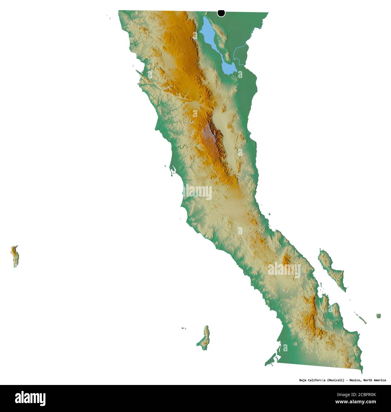 California Relief Map Making From A Project