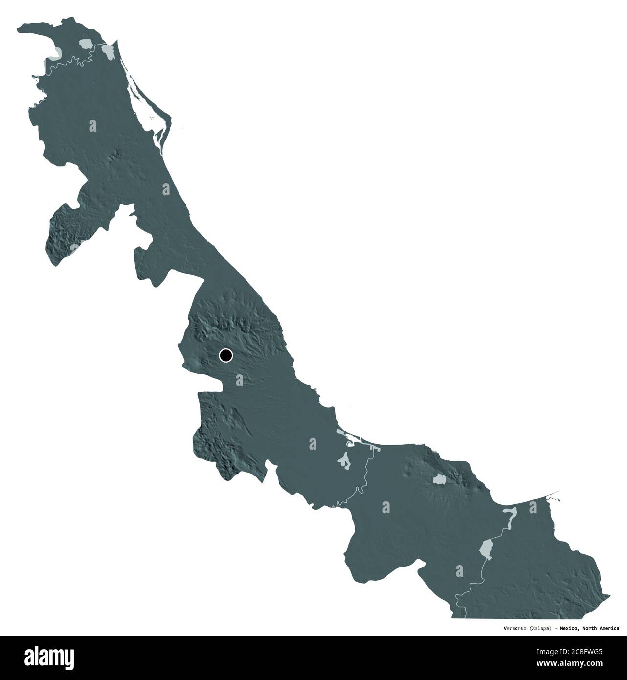 Veracruz map Cut Out Stock Images & Pictures Alamy