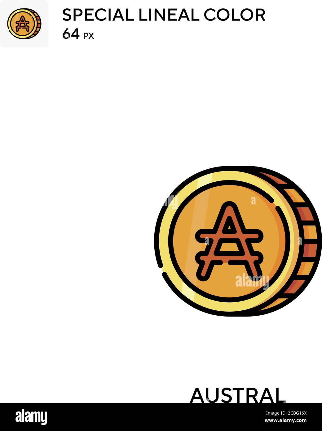 Austral Simple vector icon. Austral icons for your business project ...