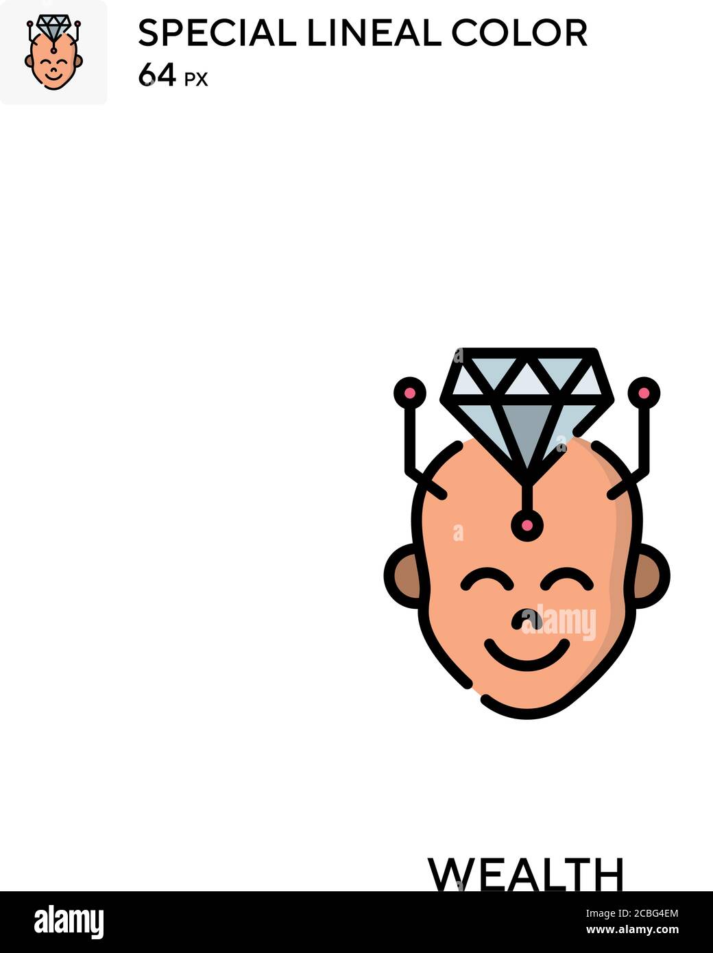 Wealth Simple vector icon. Wealth icons for your business project Stock ...