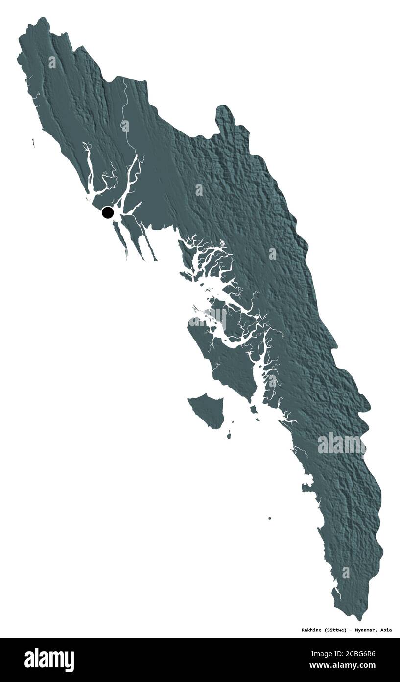Arakan map hires stock photography and images Alamy