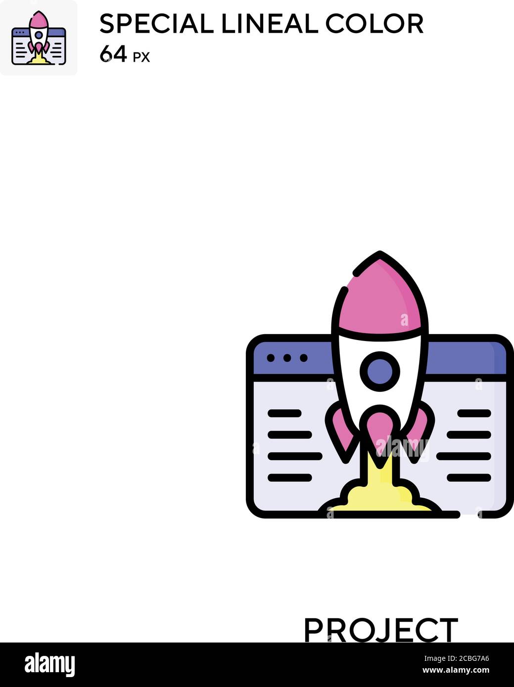 Project Simple vector icon. Project icons for your business project ...