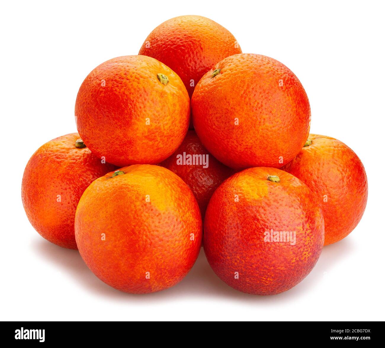 blood tangerine path isolated on white Stock Photo Alamy