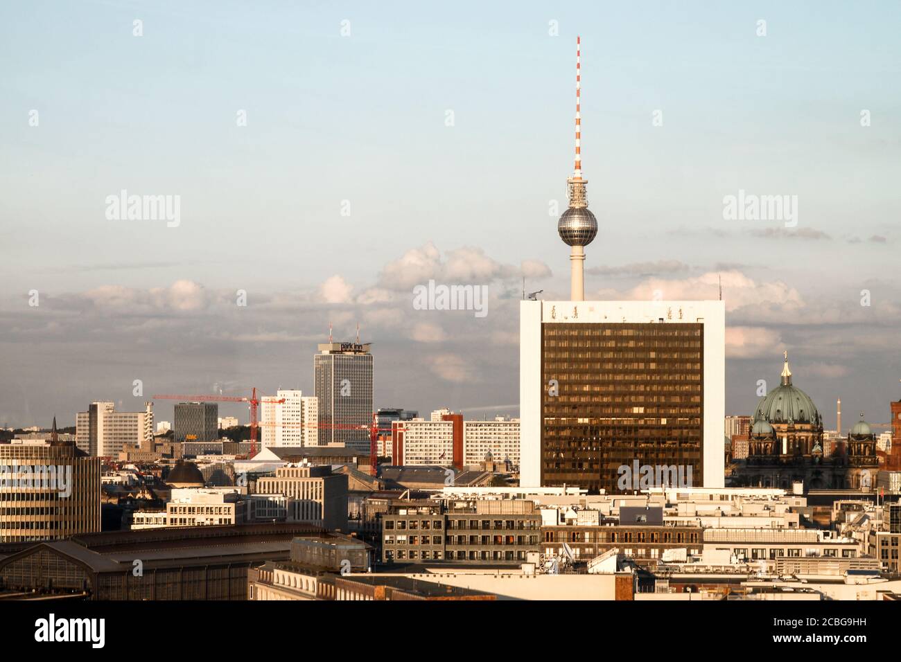 Top view of the city Berlin from roof of Reichstag Stock Photo - Alamy