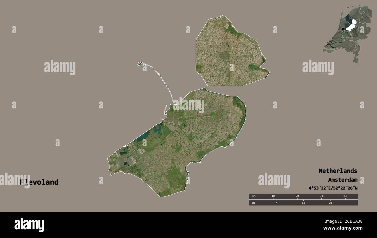 Netherlands satellite image hi-res stock photography and images - Alamy