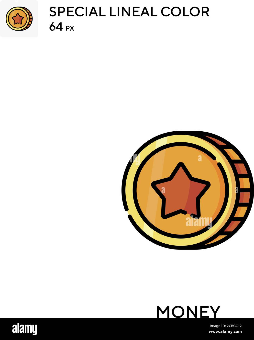 Money Simple vector icon. Money icons for your business project Stock ...
