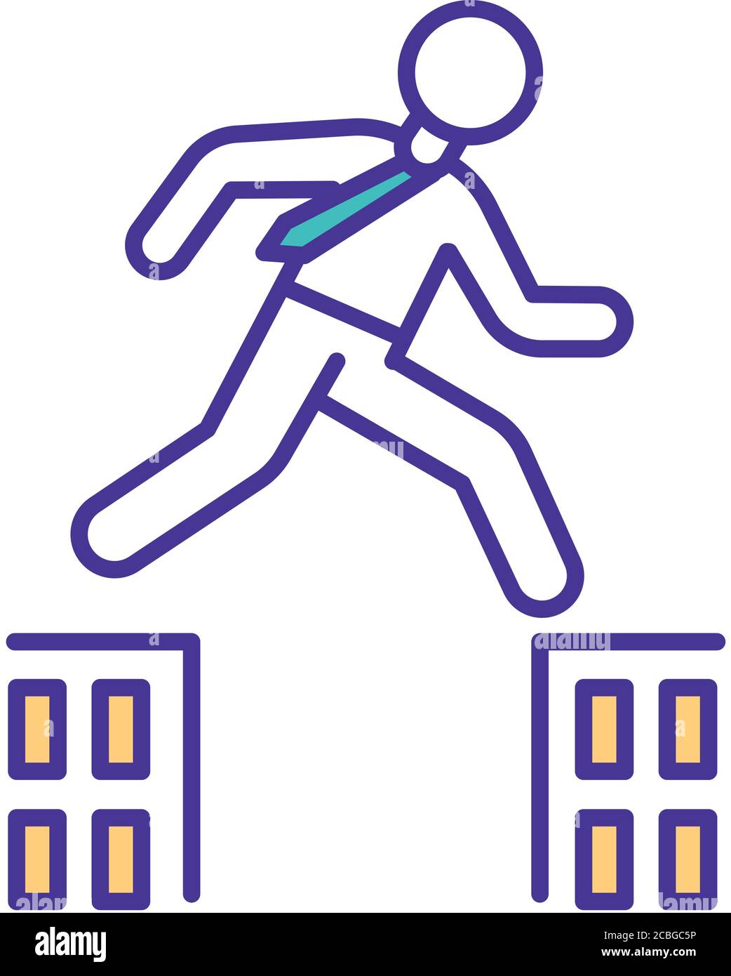 Employee relocation RGB color icon Stock Vector Image & Art - Alamy