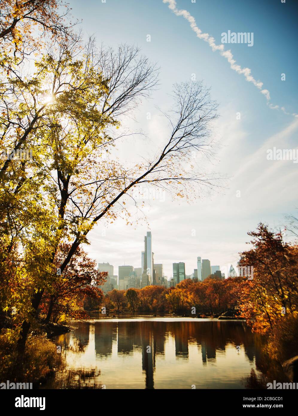 Autumn in Central Park, New York City Stock Photo - Alamy