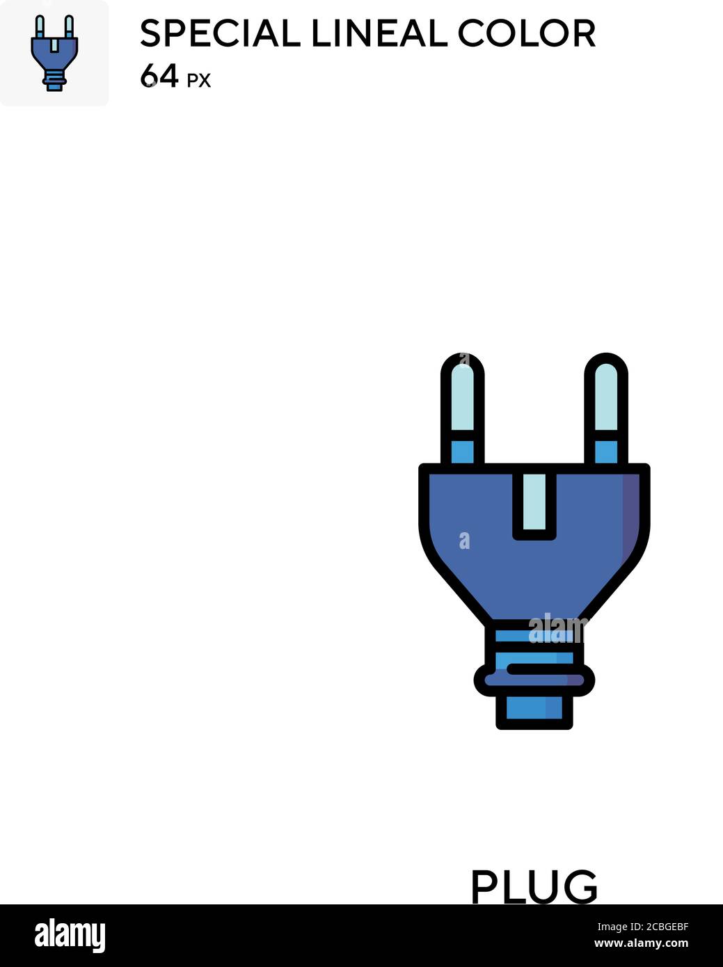 Plug Simple vector icon. Plug icons for your business project Stock ...