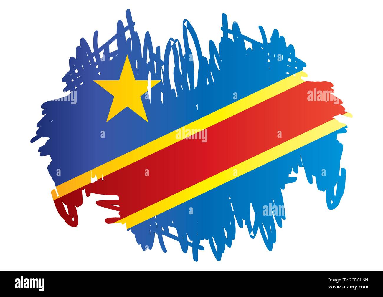 Congo Kinshasa Heart Flag. DR Congo, DRC, DROC Love Shape Country Nation  National Flag. Democratic Republic of the Congo Banner Icon Sign Symbol.  EPS Stock Vector Image & Art - Alamy