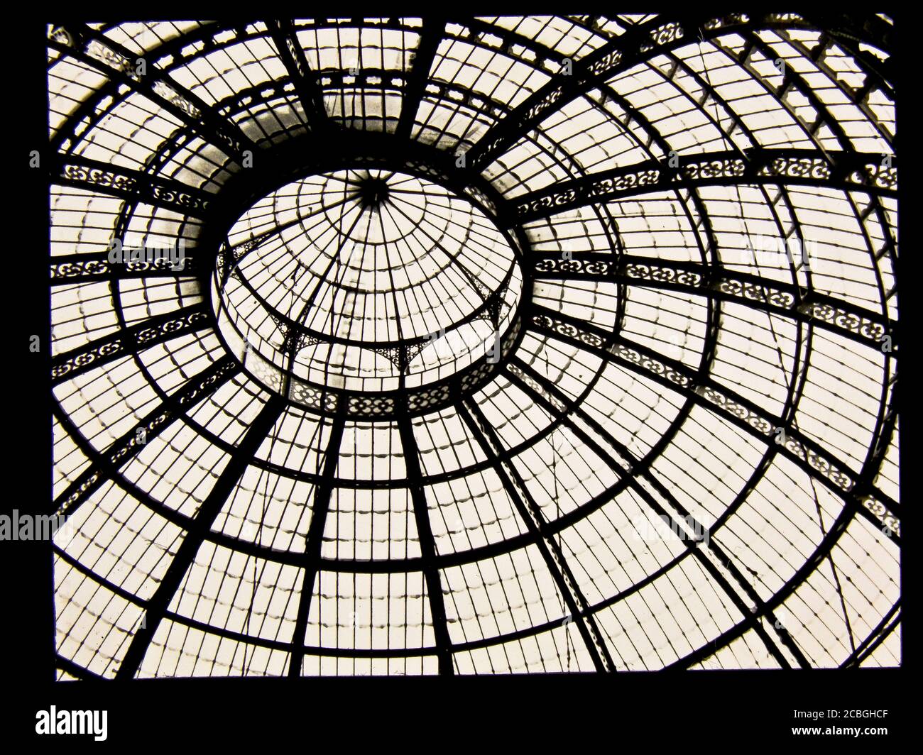 Dome Ceiling Stock Photo