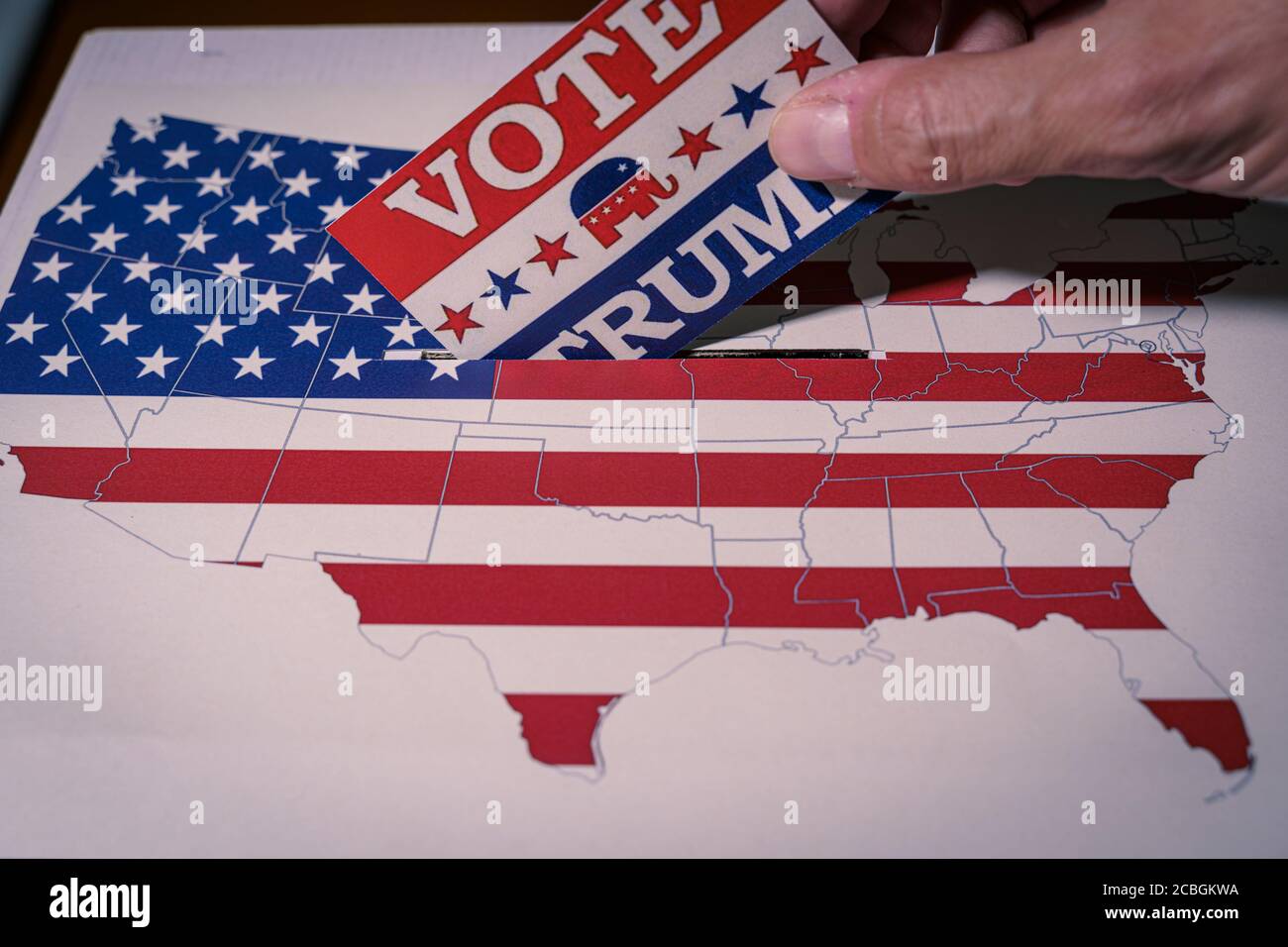 2020 presidential map hi-res stock photography and images - Alamy