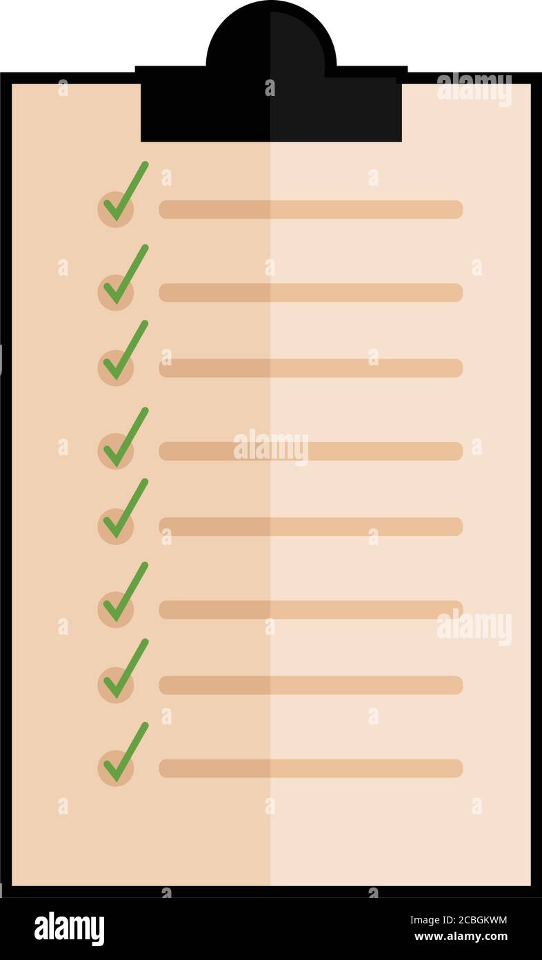 Check list icon Stock Vector
