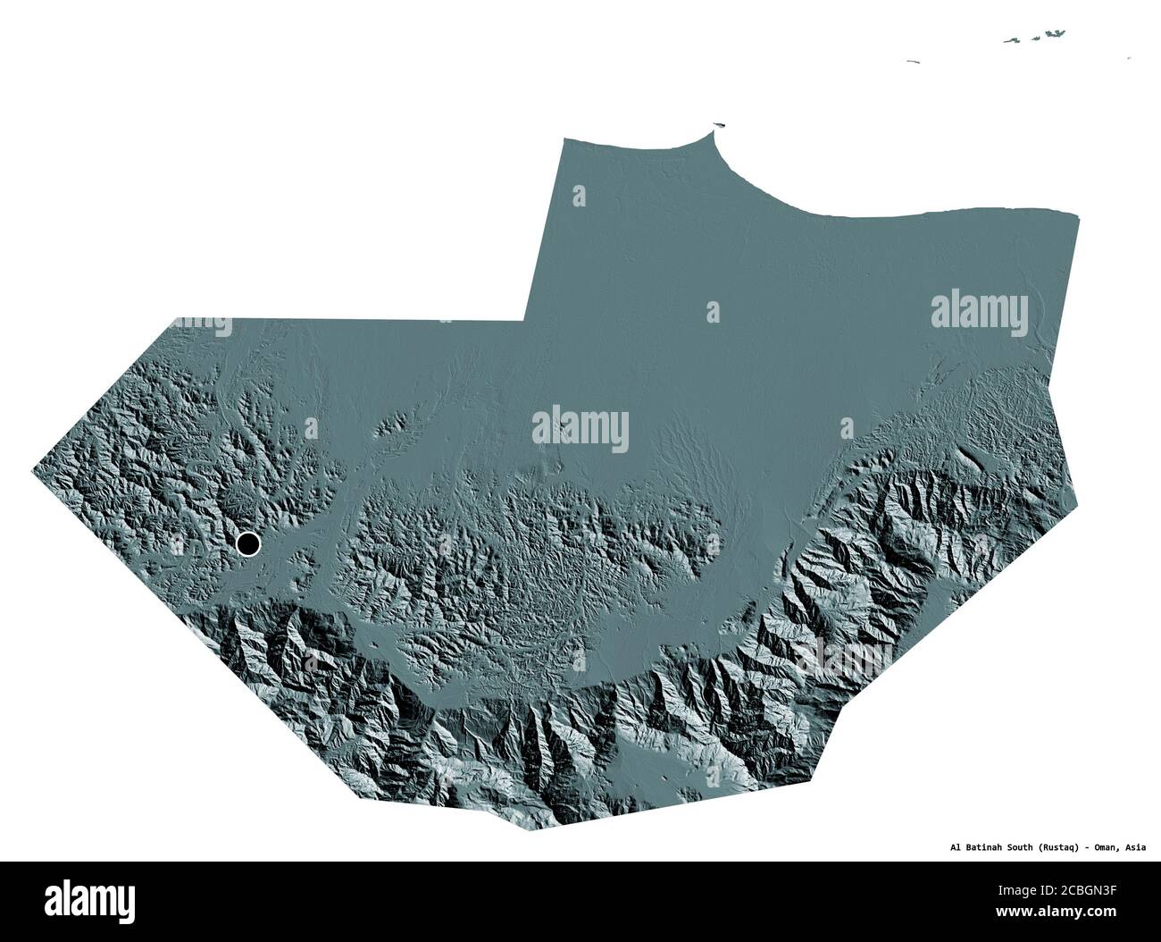 Rustaq map Cut Out Stock Images & Pictures - Alamy