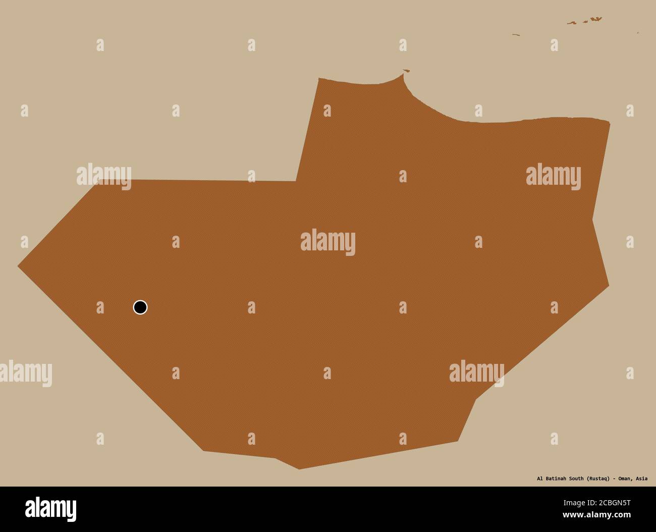 Rustaq map hi-res stock photography and images - Alamy