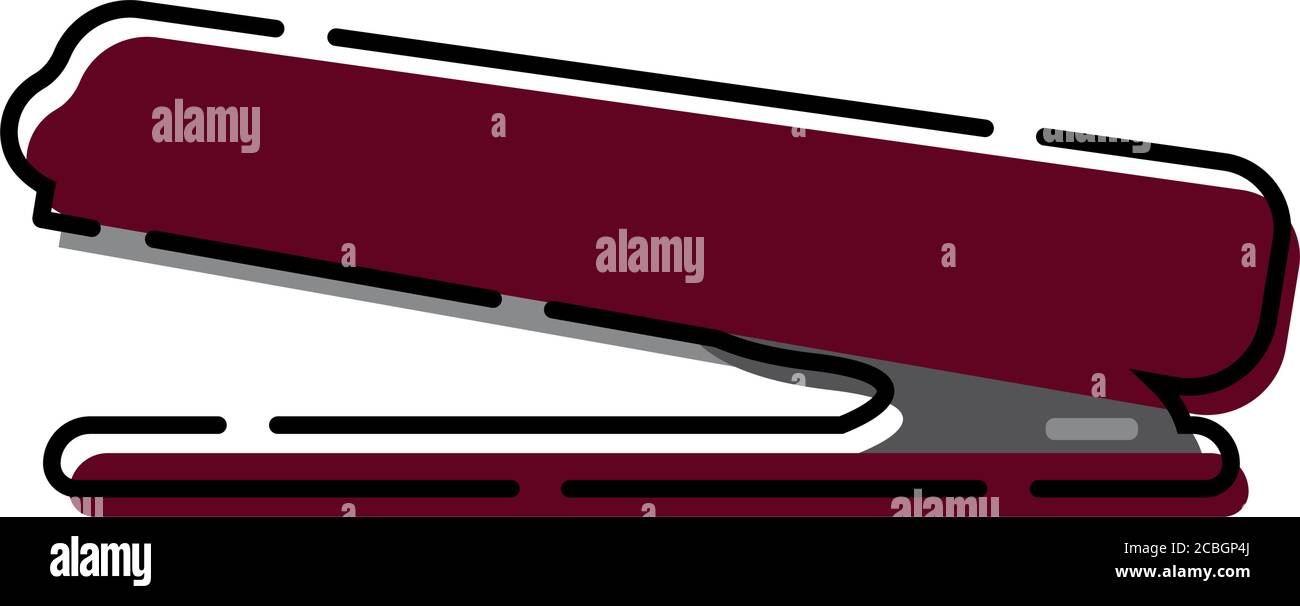Isolated stapler icon Stock Vector
