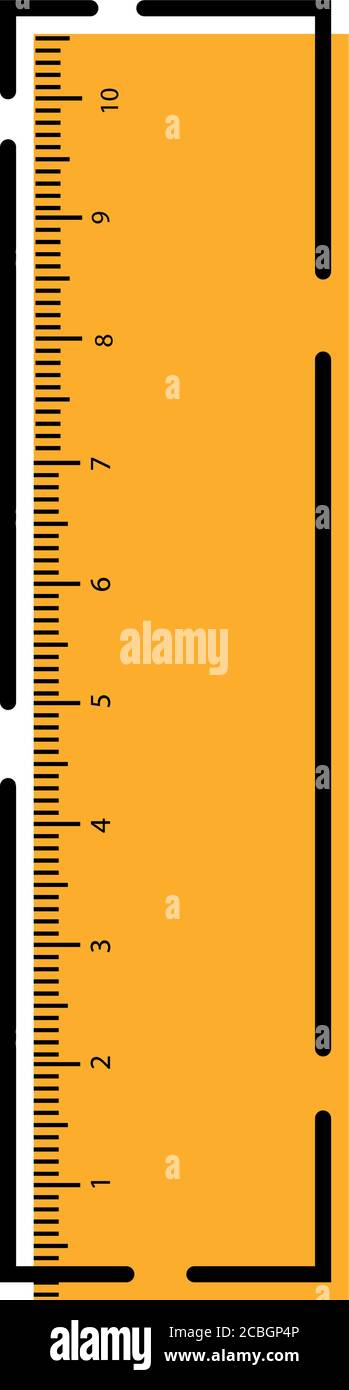Isolated ruler icon Stock Vector Image & Art - Alamy