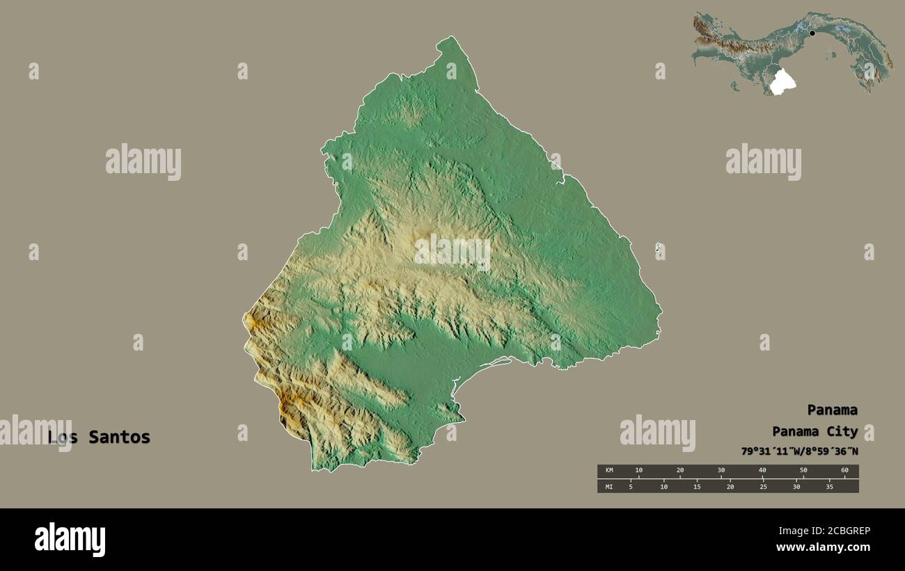 Physical Location Map of Los Santos