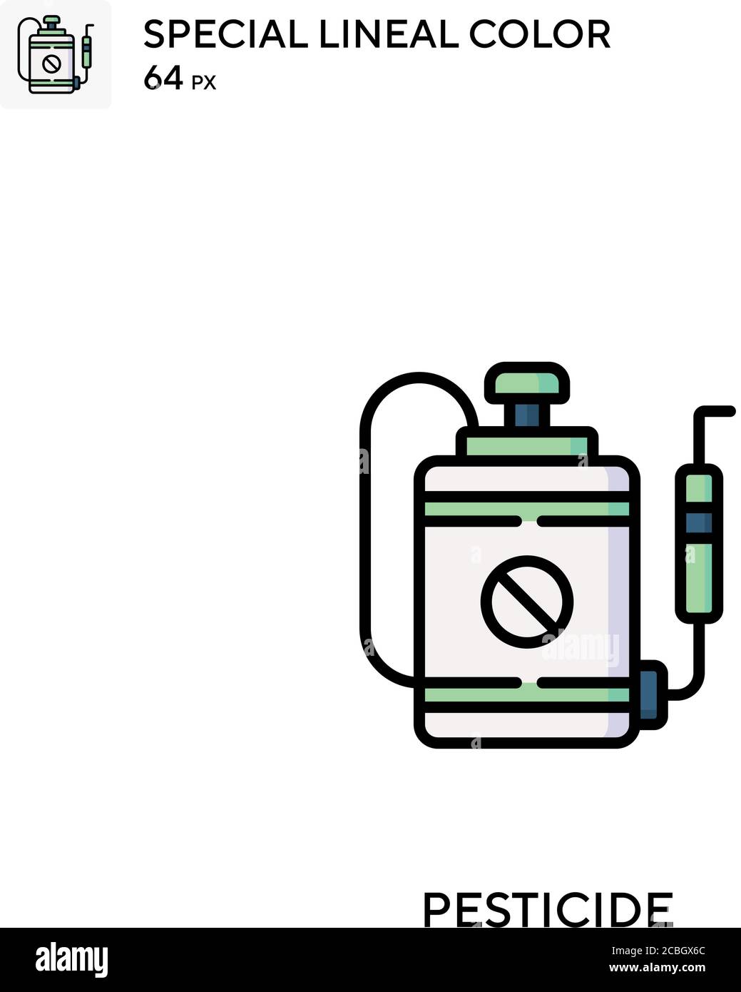 Pesticide special lineal color vector icon. Pesticide icons for your ...