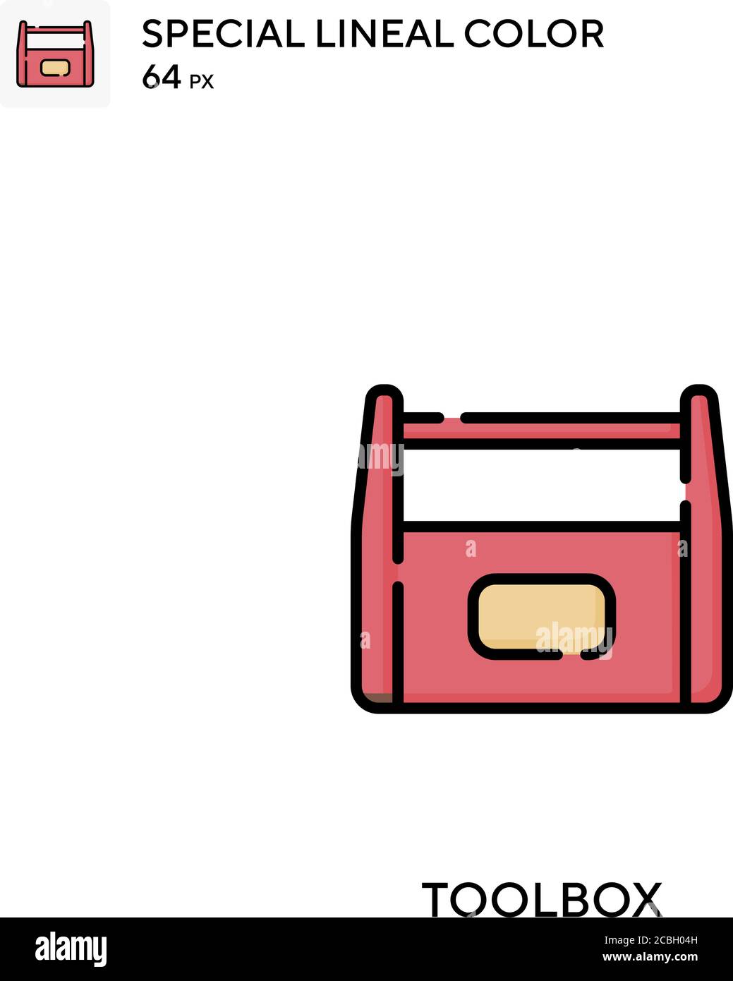 Toolbox special lineal color vector icon. Toolbox icons for your ...
