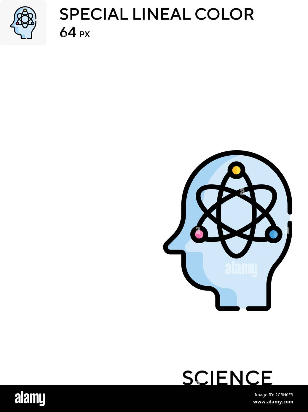 Science special lineal color vector icon. Science icons for your ...