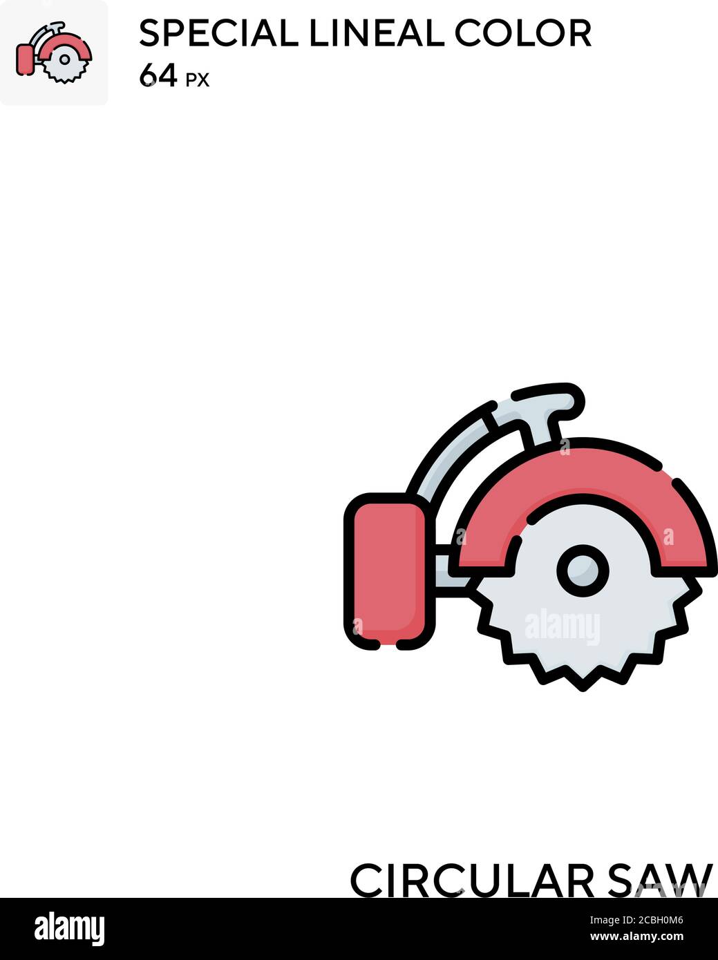 Circular saw special lineal color vector icon. Circular saw icons for ...