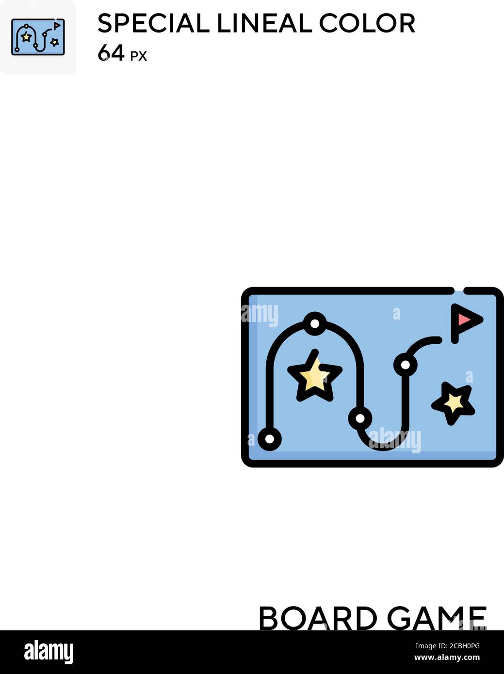 Board game special lineal color vector icon. Board game icons for your ...