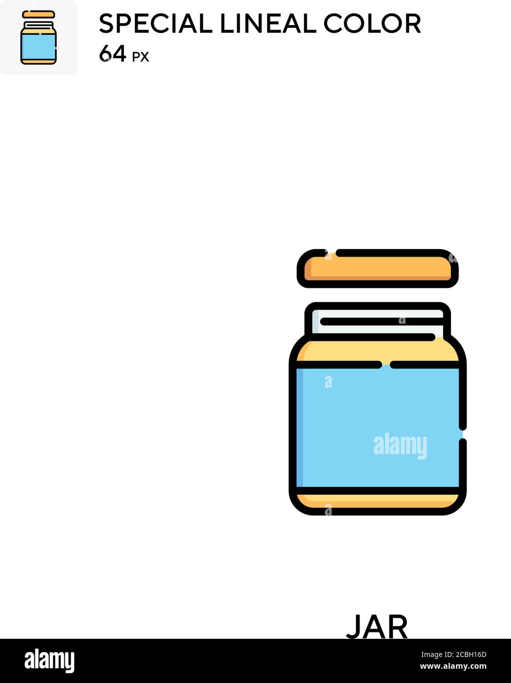 Jar special lineal color vector icon. Jar icons for your business ...